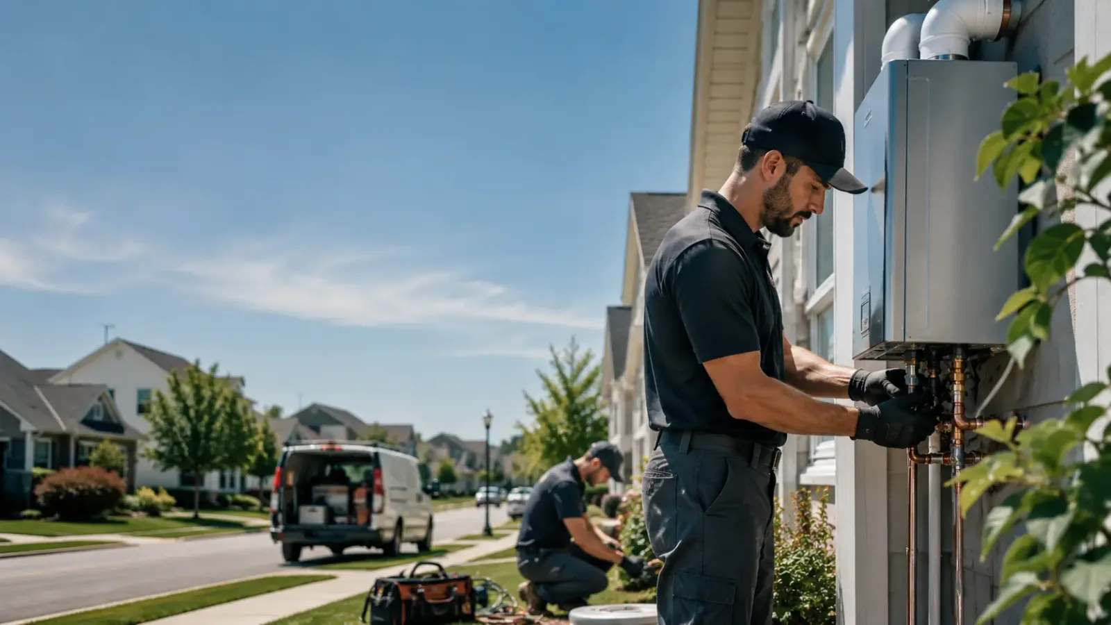 Tankless Water Heater Installation in Fulton, TX